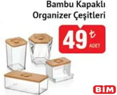 BAMBU KAPAKLI ORGANİZER ÇEŞİTLERİ